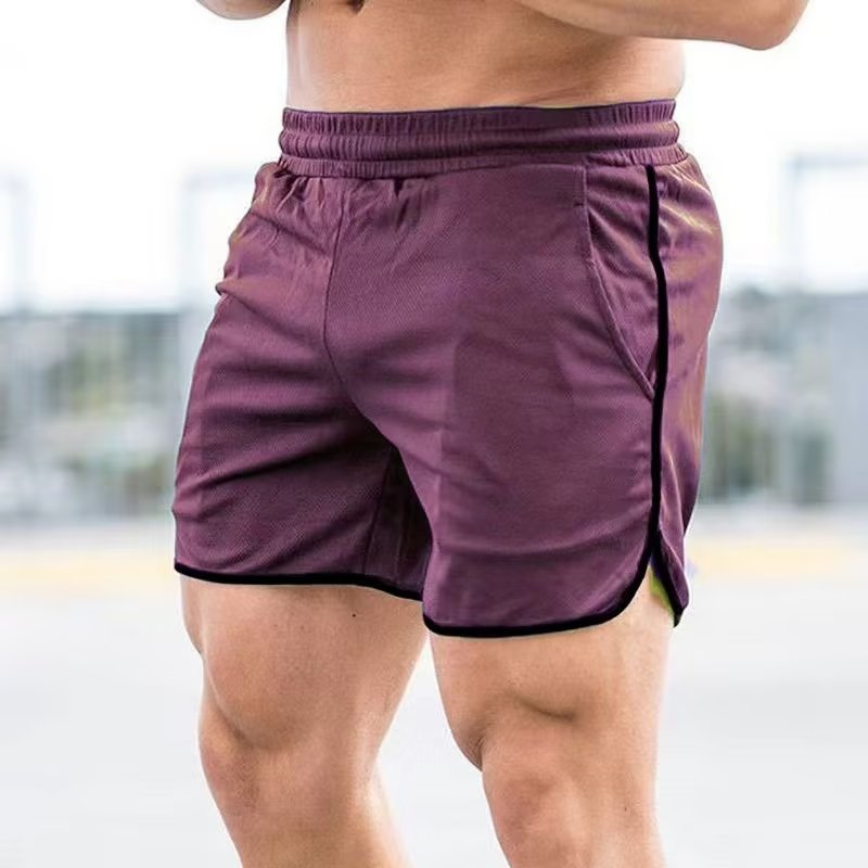 Men's summer fitness gym shorts by Pump Lab Fitness, lightweight bodybuilding shorts with athletic fit and breathable fabric.