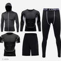 Men's fitness outfit set for gym and running by Pump Lab Fitness, featuring a moisture-wicking shirt and athletic shorts.