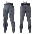 Men's running gym leggings and tights by Pump Lab Fitness, fitted athletic leggings with breathable fabric suitable for workouts.