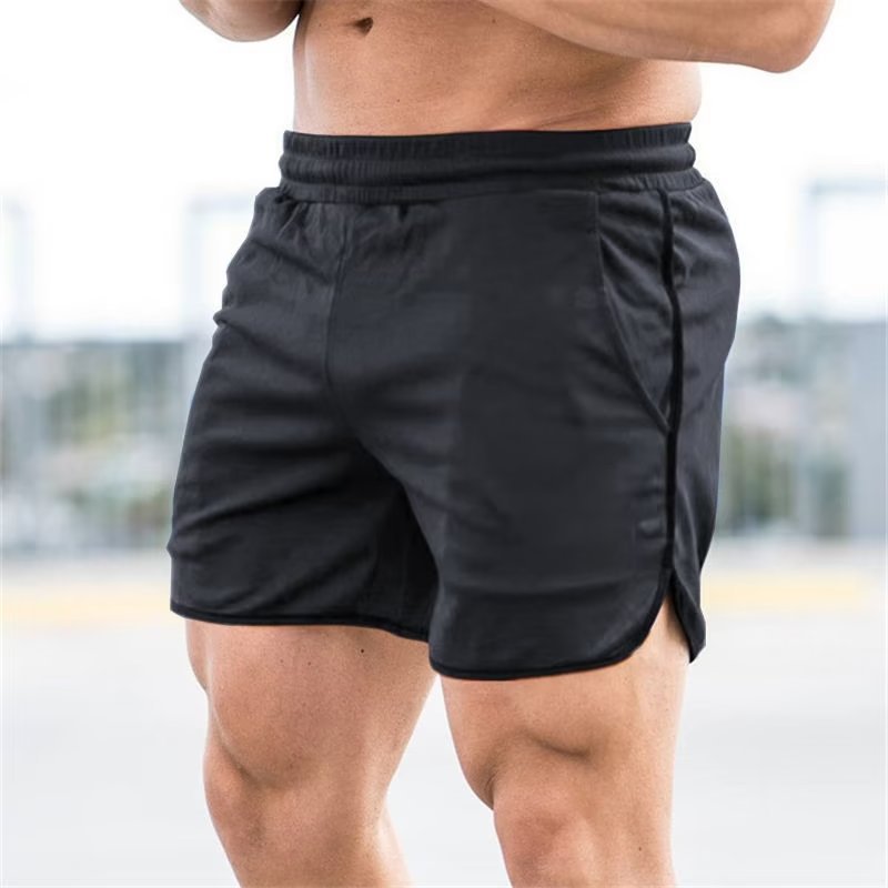 Men's fitness gym shorts for summer by Pump Lab Fitness, featuring breathable fabric and a sporty design for bodybuilding workouts.