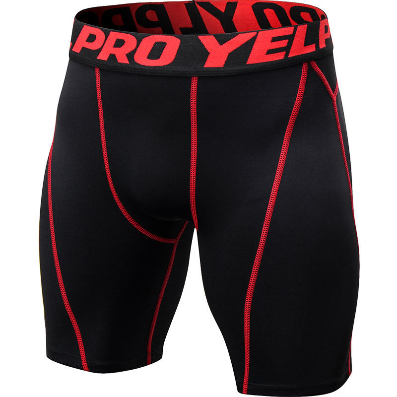 Men's Pump Lab Fitness Pro Fitted Gym Running Training Shorts, lightweight athletic shorts with a comfortable fit and breathable fabric.