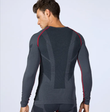 Men's compression training top by Pump Lab Fitness, featuring a fitted athletic fit and breathable fabric for workout support