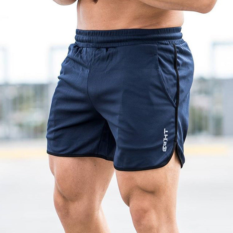 Men's summer fitness gym shorts by Pump Lab Fitness, designed for bodybuilding and workout comfort.