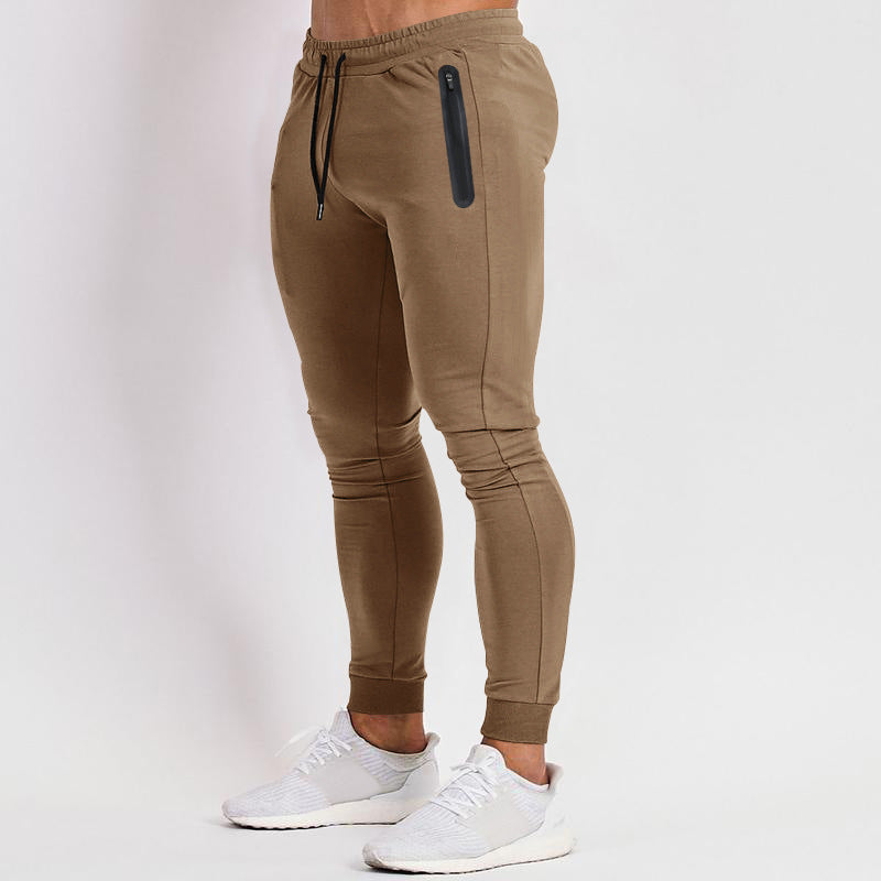 Men's slim fit joggers from Pump Lab Fitness, designed for training and running, featuring a comfortable athletic fit and breathable fabric.