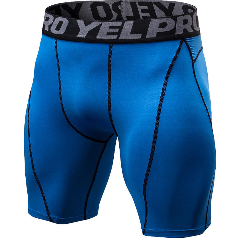 Men's Pro Fitted Gym Running Shorts by Pump Lab Fitness, showing lightweight athletic shorts with a comfortable fit and breathable fabric.