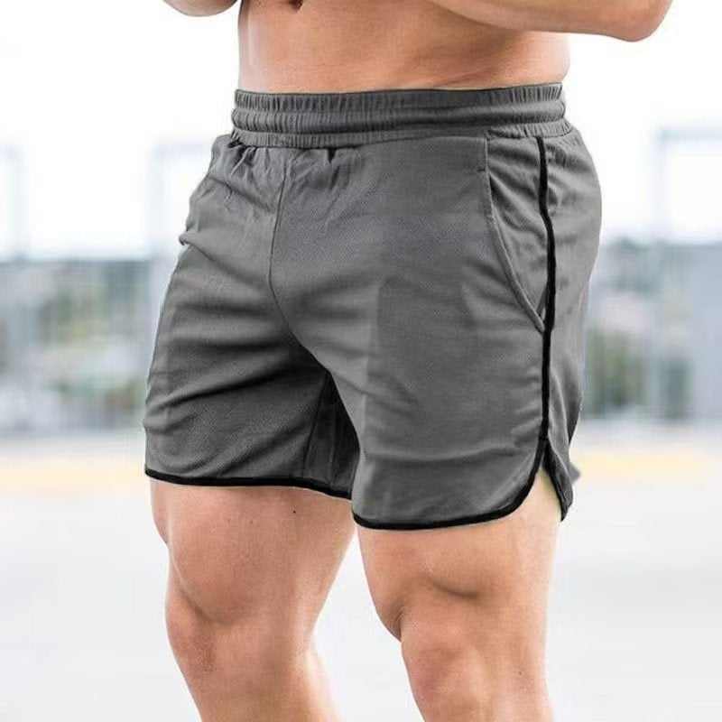 Men's summer fitness gym shorts by Pump Lab Fitness, designed for bodybuilding and workout comfort.