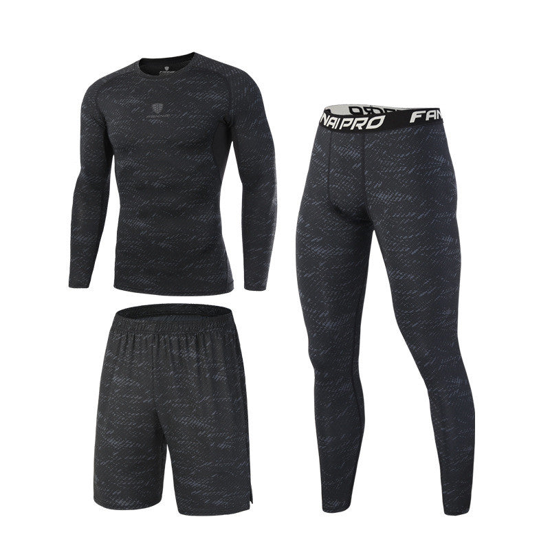 Men's Pro Sports Gym Outfit by Pump Lab Fitness, running and training set with athletic shirt and shorts, ideal for workout sessions